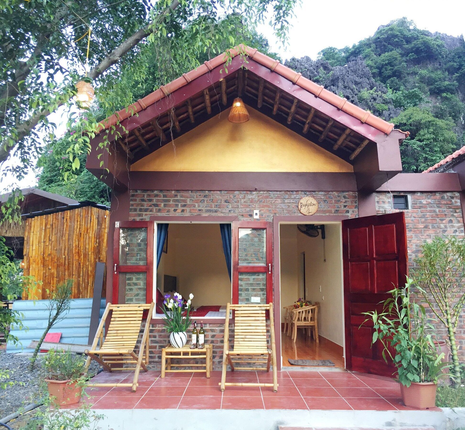 Tam Coc Central Bungalow Ninh Binh Eksteriør billede